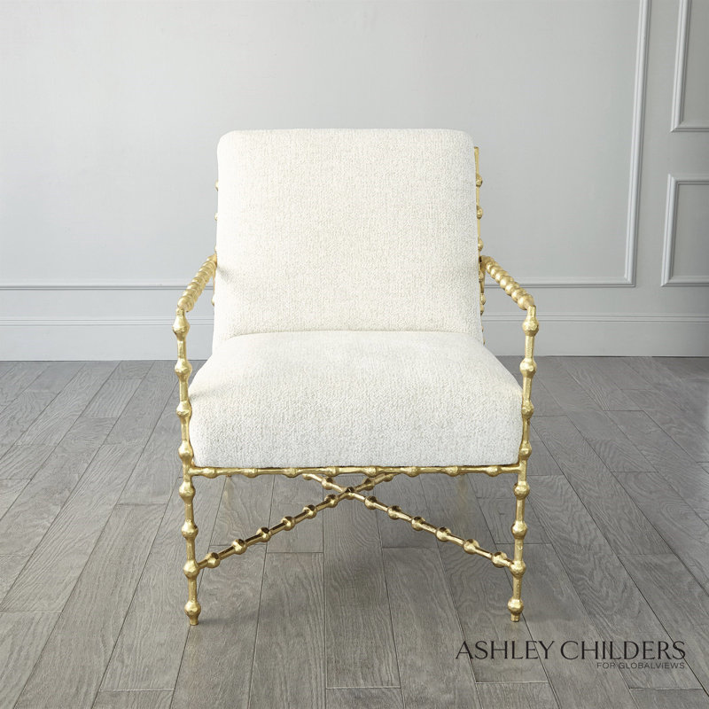 Elder Lounge Chair-Gold Leaf-Avoletta