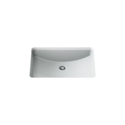Ladena® Vitreous China Rectangular Undermount Bathroom Sink with Overflow