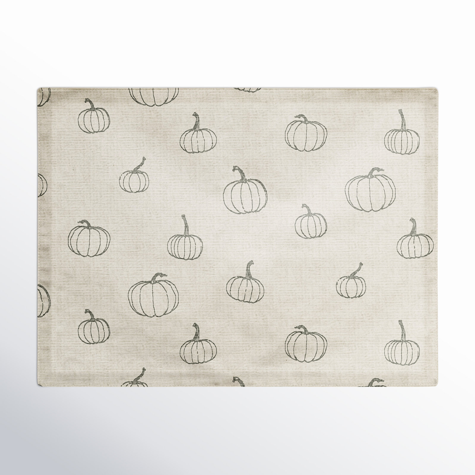 Mckaylia Reversible Cotton Placemat, Gray