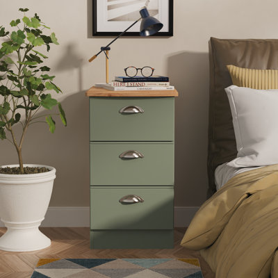 Conners 40cm W Manufactured Wood Bedside Table