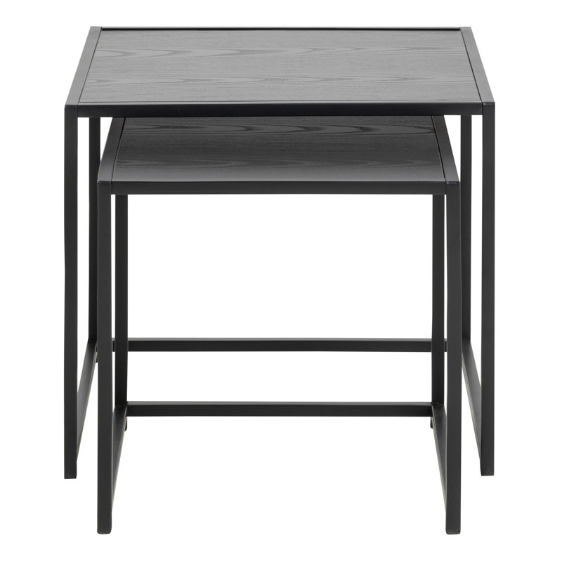 Peydon 2 - Piece Living Room Table Set, Ask Black