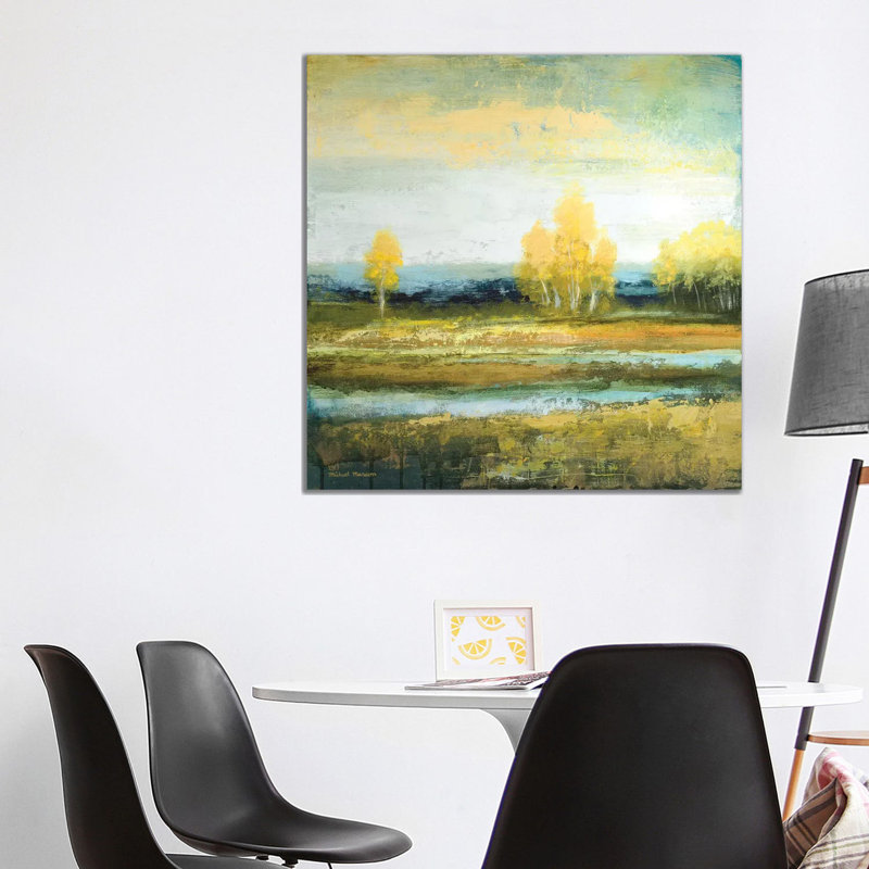 Marsh Lands I 1 Piece Wrapped Canvas Painting, 93.98 cm H x 93.98 cm W x 3.175 cm D