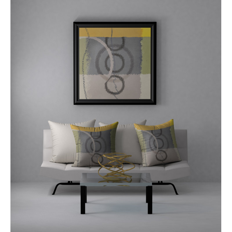 Reversible Throw Pillow, 18" x 18"