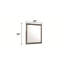 Miroir de style moderne Blaze en bois et en métal-1252114258