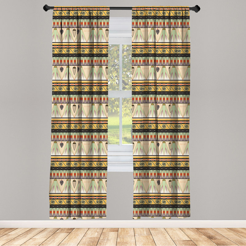 Semi-Sheer Rod Pocket Sliding Panel, 28" x 84"