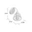 Kriner Dimmable Bath Sconce-1967202978