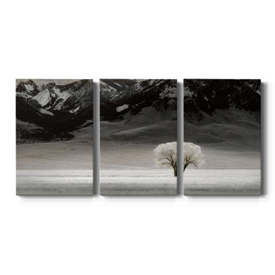 " Solitary Tree " 3 - Pieces