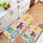 Easter Bunny Trio, 2 Pcs Non Slip Kitchen Mats