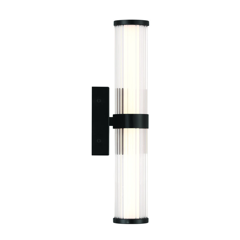Fayton 14" LED Sconce, Black