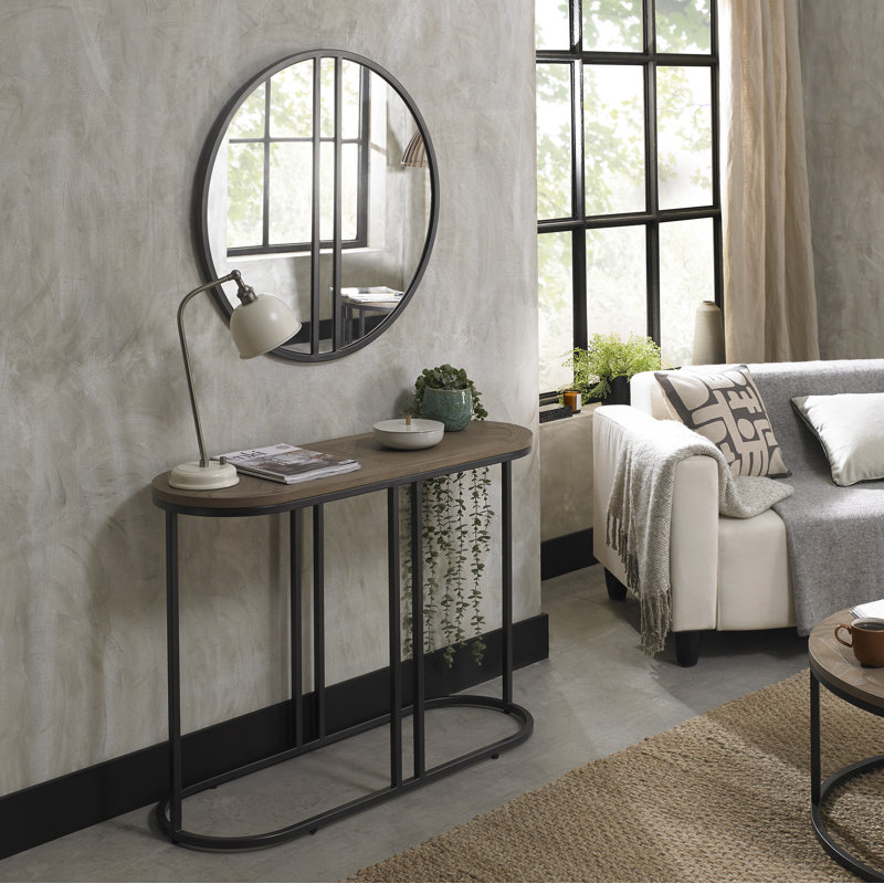Arelly 110.4cm Console Table, Weathered Ash, Grey