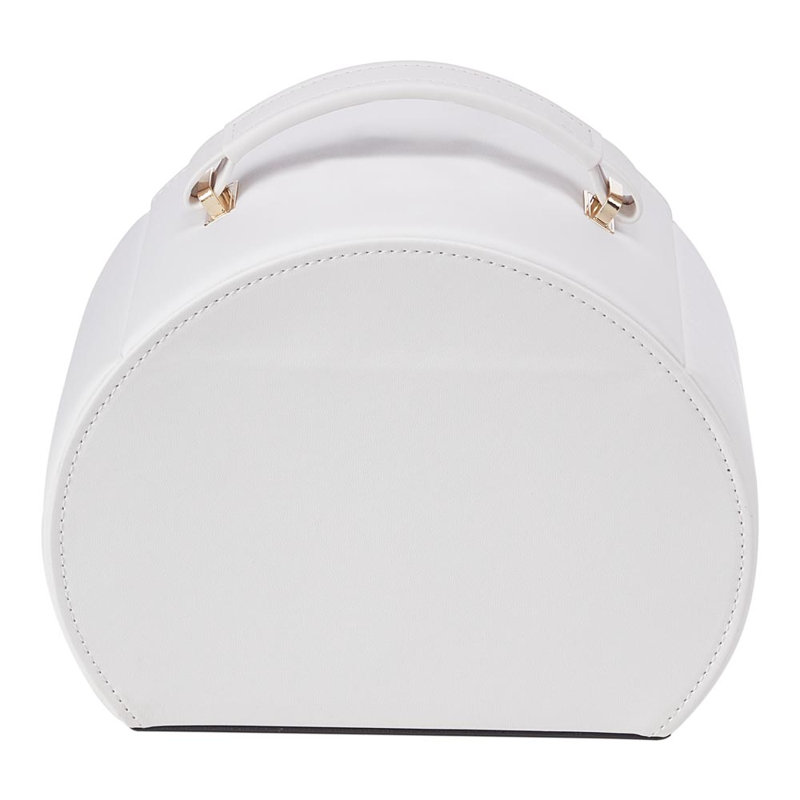 PU Leather Jewellery Box +, White