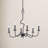 Olivia Iron 6-Light Chandelier
