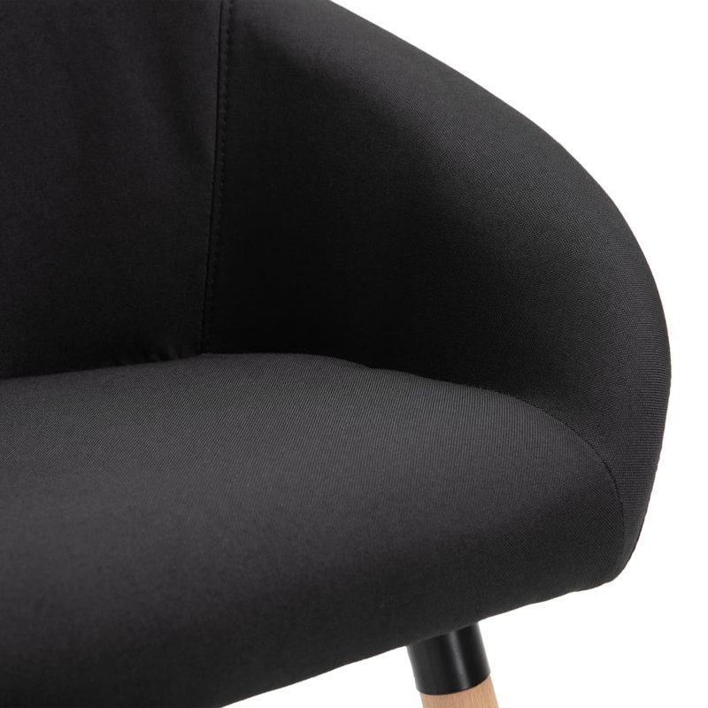 Chaise de salle à manger, Noir