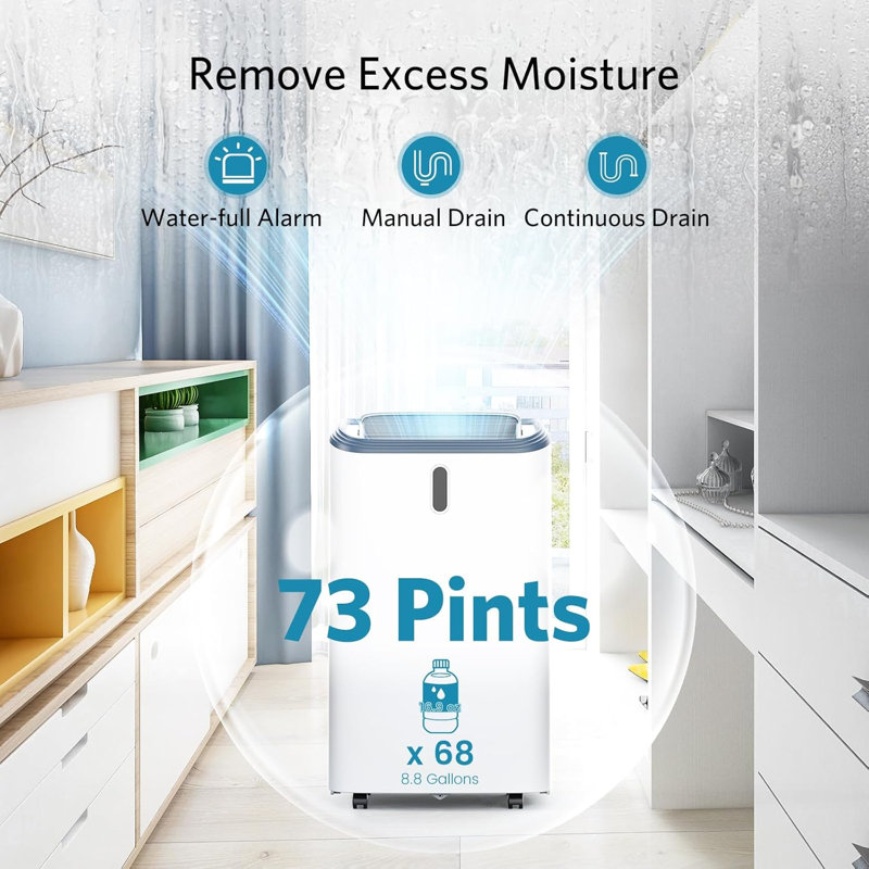 Climatiseur portatif 12 000 BTU pour pièce jusqu'à 700 pieds carrés, unité de climatisation 4-en-1 avec ventilateur et déshumidificateur, refroidissement silencieux, minuterie 24H, persienne automatique, ensemble de fenêtre pour bureau de chambre à coucher