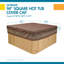 Couvre-spa carré ultime résistant à l'eau-37715813