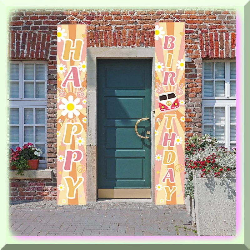 Sweet Sprinkles 2nd Birthday Donut Banner