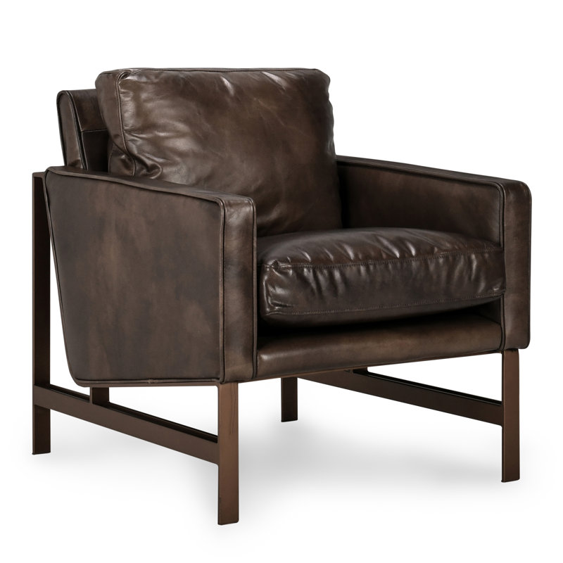 Chad Club Chair, Brown