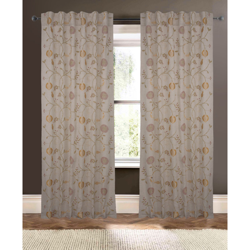 Chantilly, Natural, 50" W x 98" L