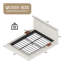 Grand lit nuage avec tablettes coulissantes AirFrame-2109949702