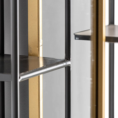 Metro Metal Rectangle Wall Mirror