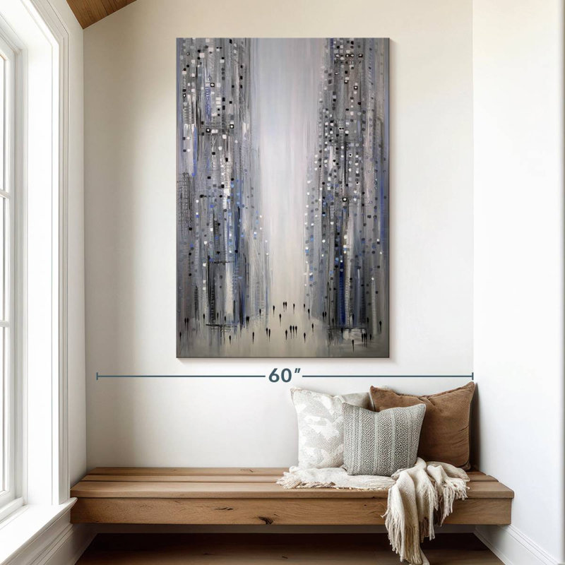 Avery A City Dreaming, 51" H x 34" W
