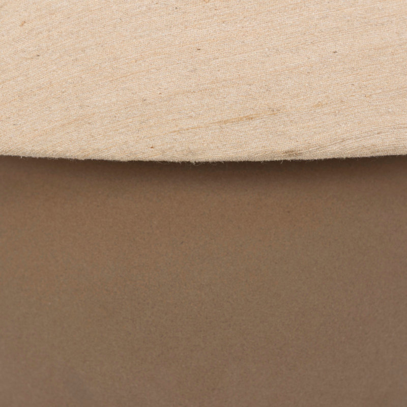 Kiyo Table Lamp-Glossy Black Ceramic, Light Sand