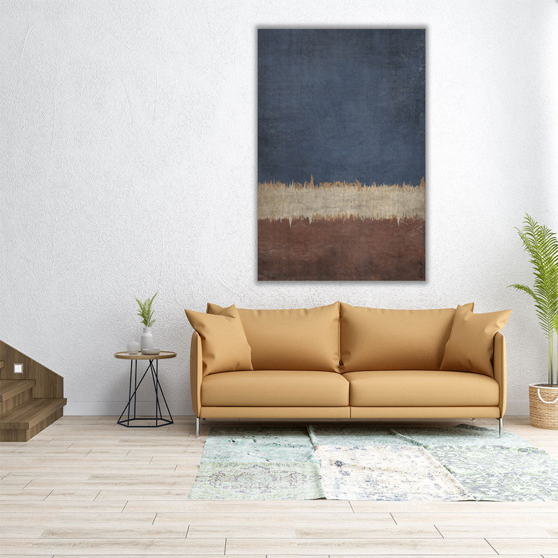 Land and Sky - reproduction d'art sur toile, H 30 po x l 20 po