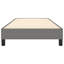 Structure de lit 100% polyester gris foncé avec contreplaqué et lit plateforme tapissier en bois d'ingénierie-408912830-408912831
