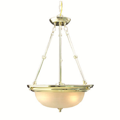 Luminaire bol suspendu 3 lumières Haelly