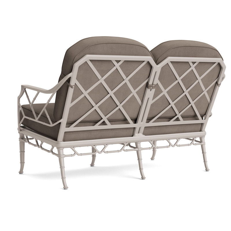 Calcutta Outdoor 2 - Seat Loveseat, Fusion Dove, Dove