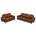 Brown Faux Leather