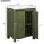 Meuble-lavabo de 24 po avec lavabo rectangulaire en céramique, structure en bois massif, panneaux latéraux, cadre à fermeture en douceur-1025954617-1025954612