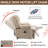 Large Size Chenille Power Lift Recliner Chair-1416607033