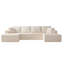 Canapé surdimensionné 131 "sans nuage avec 2 repose-pieds-754816143