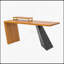 Bureau de direction moderne, bureau en bois industriel rustique avec support pour moniteur pour bureau à domicile et salon