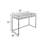 Westphal 47'' Glass Top Console Table