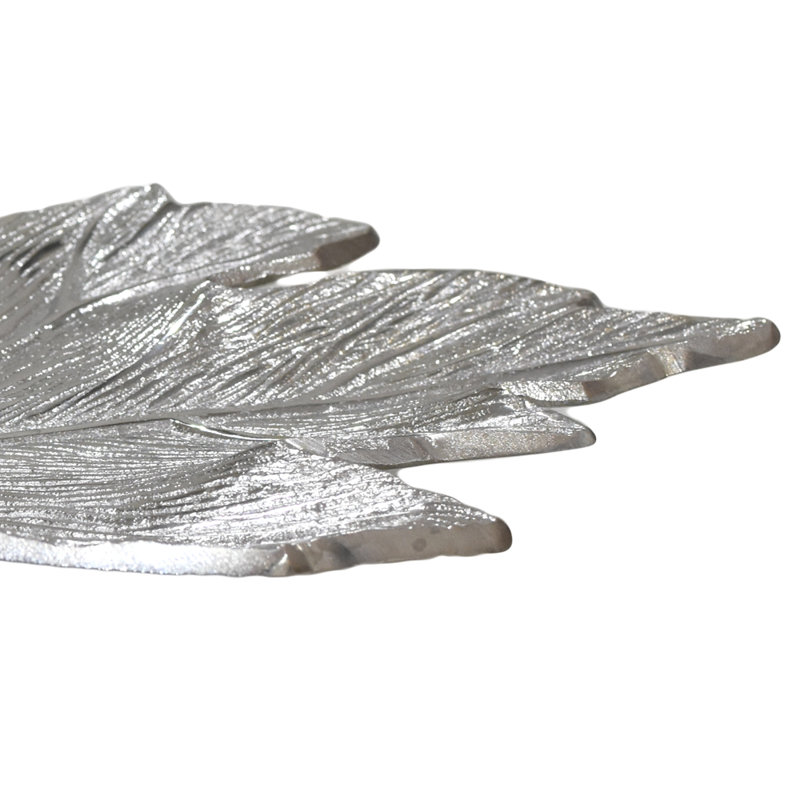 Red Barrel Studio® Aluminum Tray, Silver