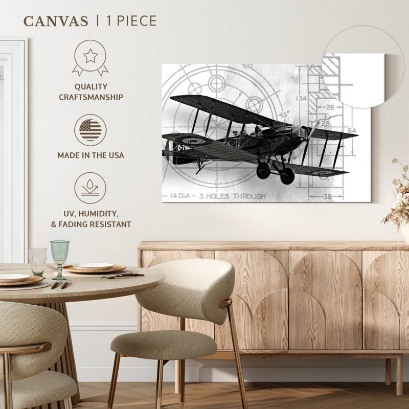 Mehar Flight Plans I, 8" H x 12" W