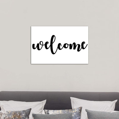 Welcome by Art Mirano - Wrapped Canvas Print