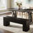 47'' Farmhouse Wooden Dining Bench-2027529982
