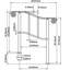 Iron Handrail Stair Railing Fits 2 Steps