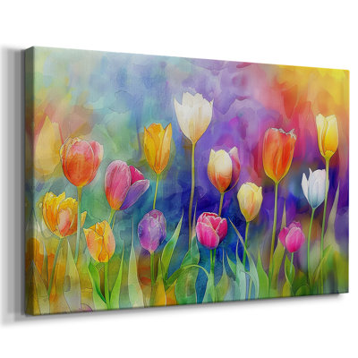 Floral Series-LXXXVII -Gallery Wrapped Cavas