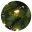 7.5' H Lighted Artificial Spruce Christmas Tree