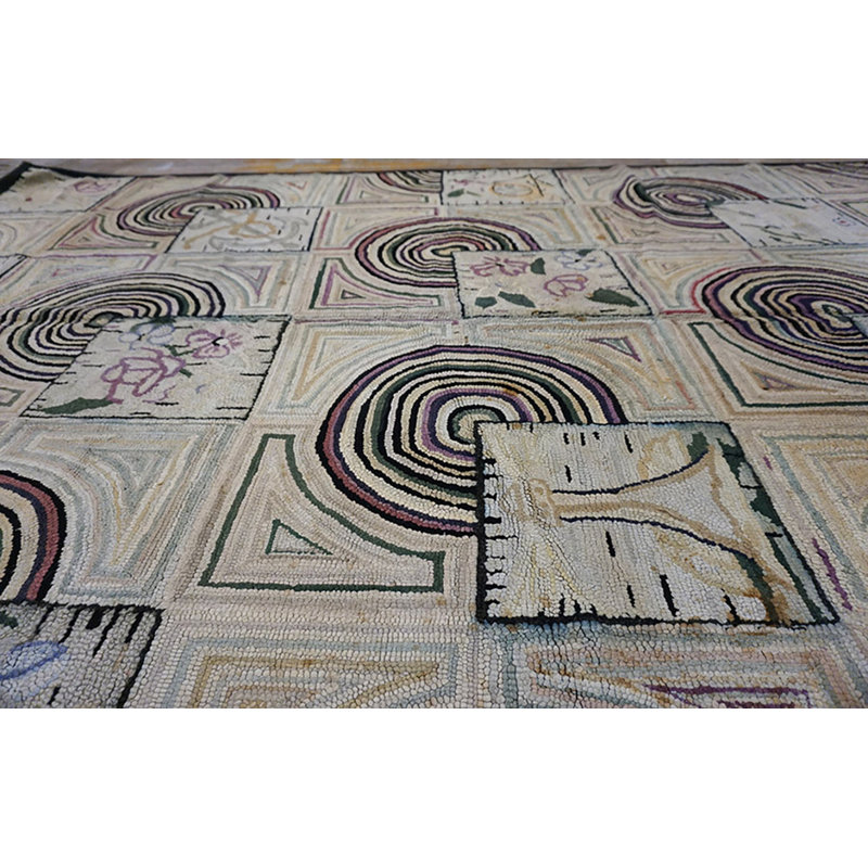 Tapis crocheté American Antique