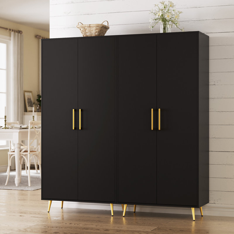 Garde-manger 69 po, Noir mat
