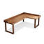 Bureau d'écriture en L en bois massif brun noisette-118354600-118354603-118354607