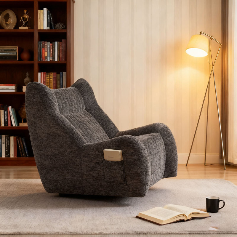 Fauteuil à billes pour adultes avec accoudoirs