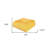 King Gold Cotton Woven Chevron Blanket