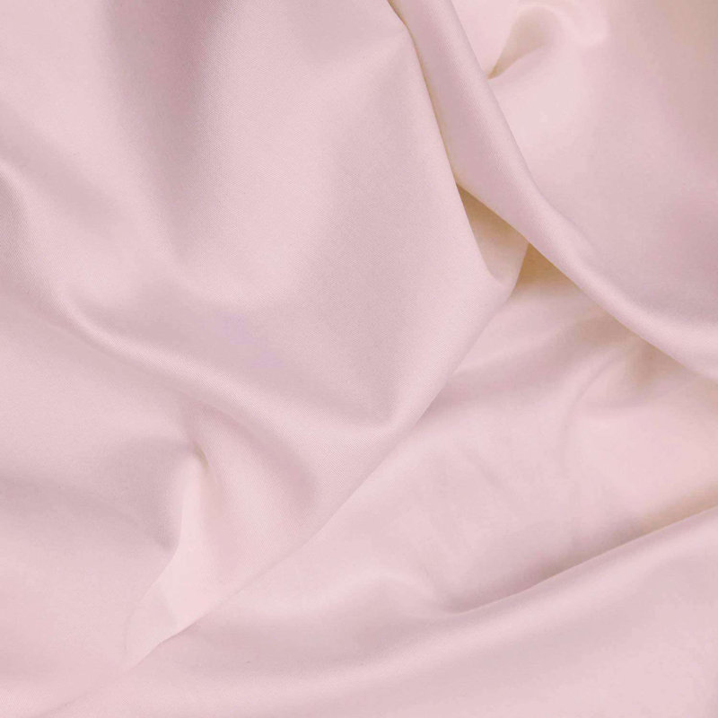 Luxurious Satin King Quilt Cover Set, Light Pink, 102.4 x 86.6 inches | 100% Cotton Satin, 210 Thread Count | Includes 2 Pillowcases (19.7 x 31.5 inches) | Machine Washable, Elegant Design for Stylish Bedrooms