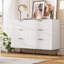 Commode de rangement cannelée à 6 tiroirs-1779918186